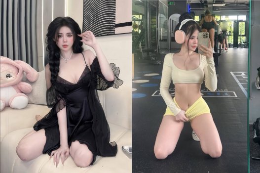 Em gái sex nóng bỏng mê liếm bím trước chịch
